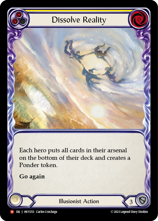 Dissolve Reality [HVY253] (Heavy Hitters) | Shuffle n Cut Hobbies & Games