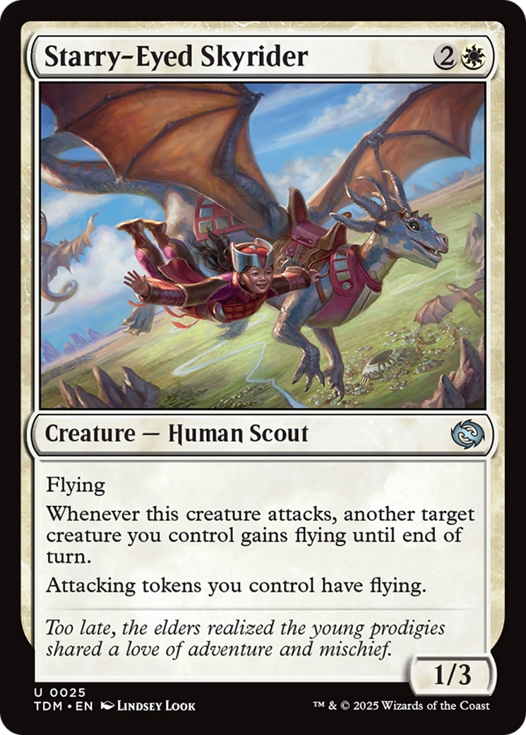 Starry-Eyed Skyrider [Tarkir: Dragonstorm] | Shuffle n Cut Hobbies & Games