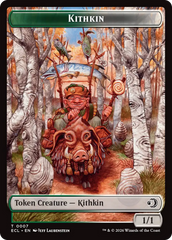 Elf // Kithkin (0007) Double-Sided Token [Lorwyn Eclipsed Tokens] | Shuffle n Cut Hobbies & Games