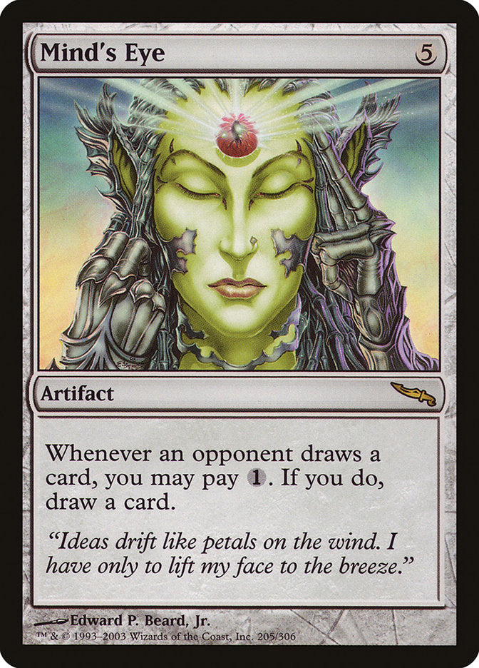 Mind's Eye [Mirrodin] | Shuffle n Cut Hobbies & Games