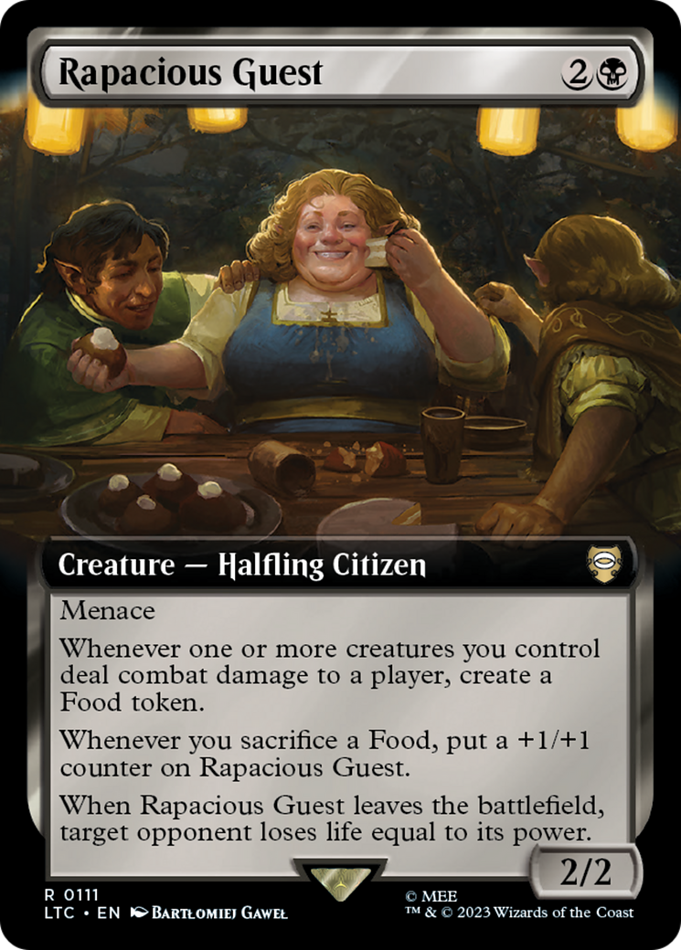 Rapacious Guest (Extended Art) [The Lord of the Rings: Tales of Middle-Earth Commander] | Shuffle n Cut Hobbies & Games