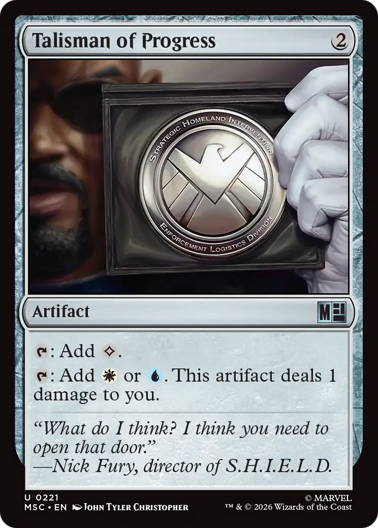 Talisman of Progress [Marvel Super Heroes Commander] | Shuffle n Cut Hobbies & Games
