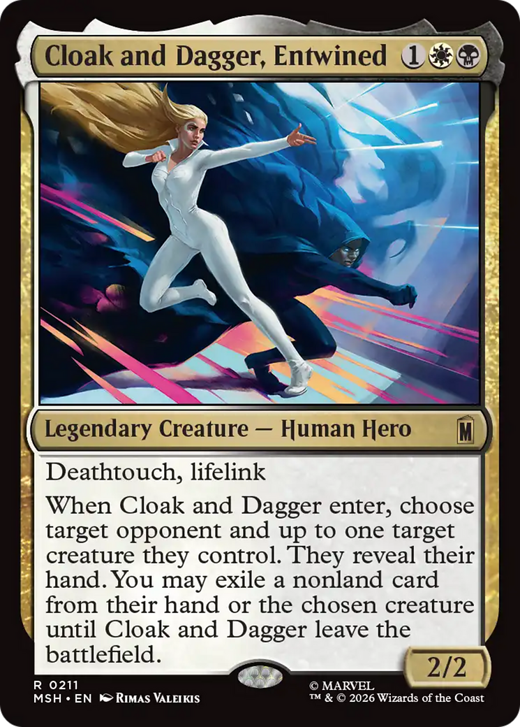 Cloak and Dagger, Entwined [Marvel Super Heroes] | Shuffle n Cut Hobbies & Games