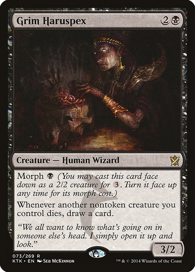 Grim Haruspex [Khans of Tarkir] | Shuffle n Cut Hobbies & Games