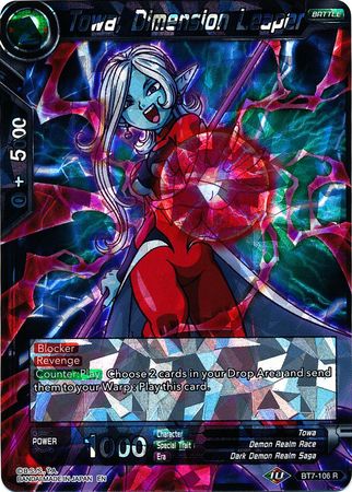 Towa, Dimension Leaper (BT7-106) [Assault of the Saiyans] | Shuffle n Cut Hobbies & Games