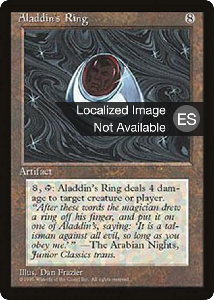 Aladdin's Ring [Fourth Edition Foreign Black Border] | Shuffle n Cut Hobbies & Games