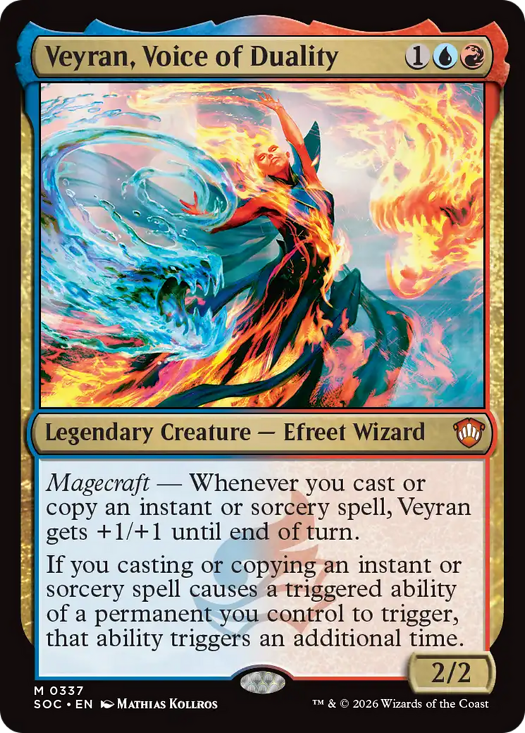 Veyran, Voice of Duality [Secrets of Strixhaven Commander] | Shuffle n Cut Hobbies & Games