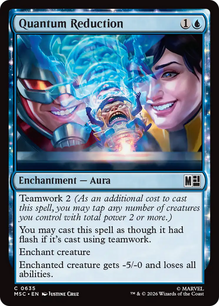 Quantum Reduction [Marvel Super Heroes Commander] | Shuffle n Cut Hobbies & Games