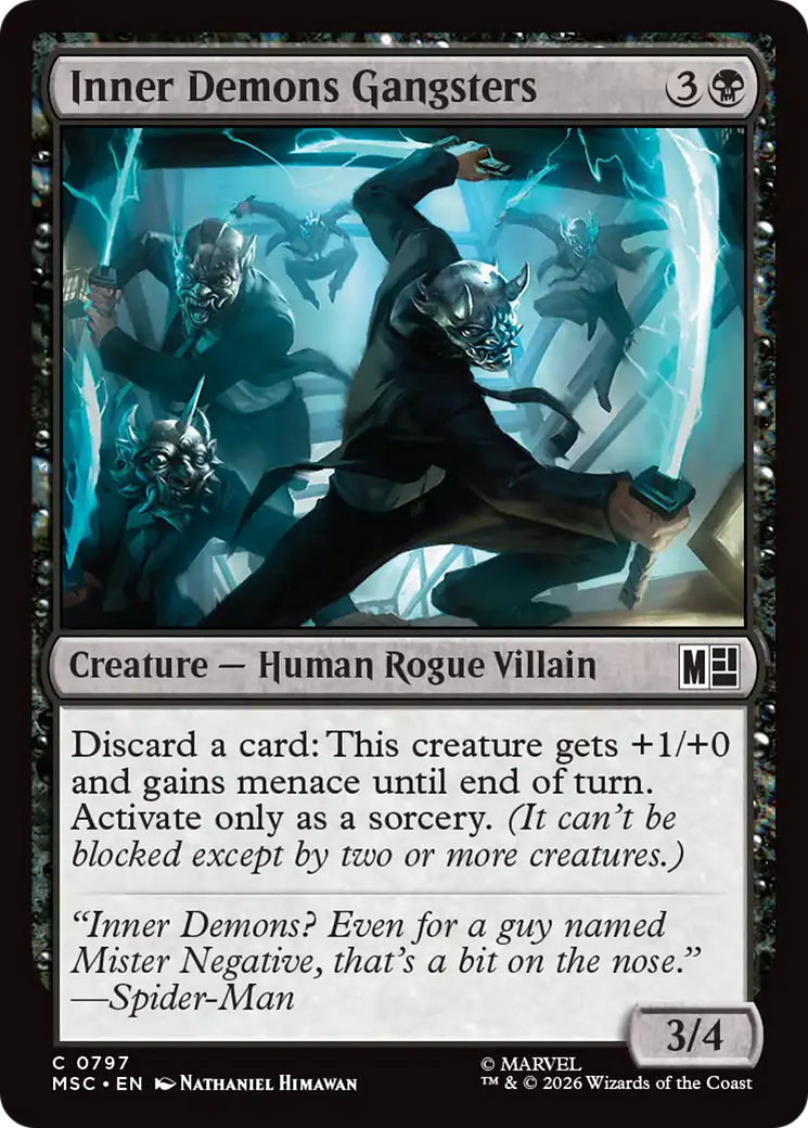 Inner Demons Gangsters [Marvel Super Heroes Commander] | Shuffle n Cut Hobbies & Games