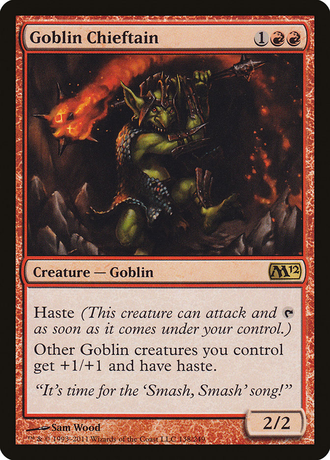 Goblin Chieftain [Magic 2012] | Shuffle n Cut Hobbies & Games