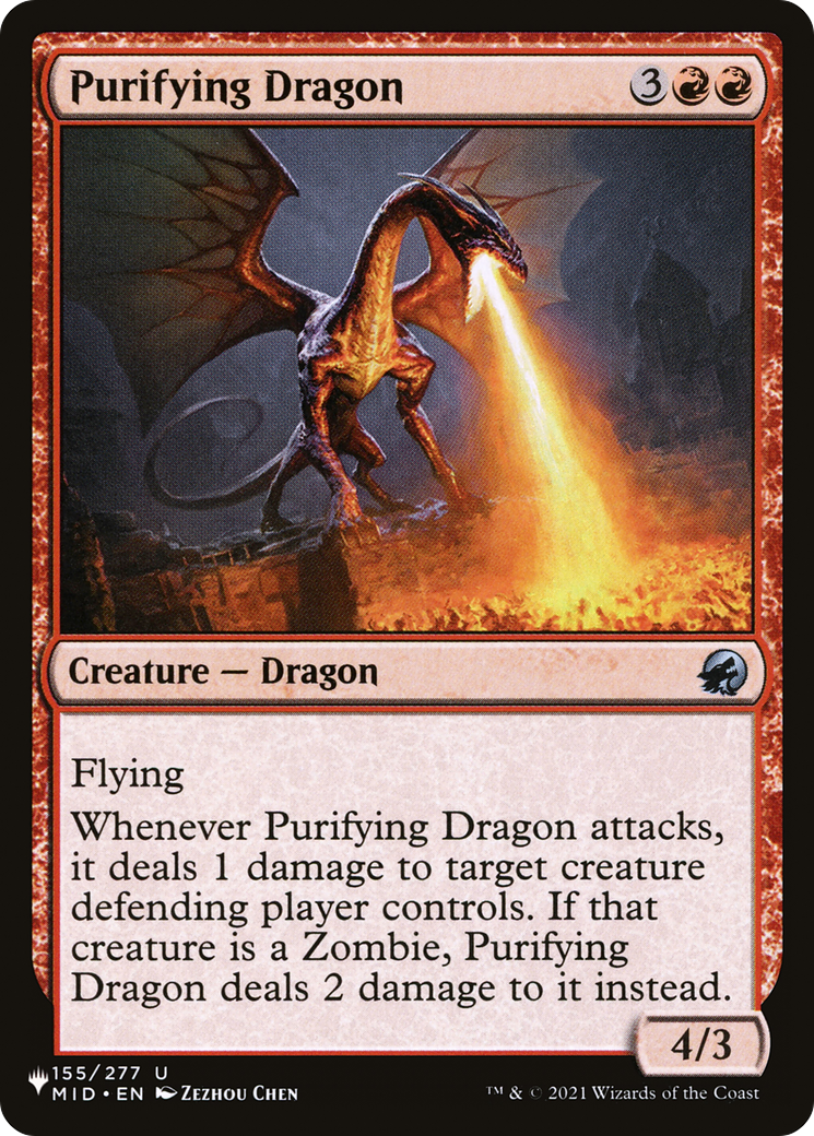 Purifying Dragon [The List] | Shuffle n Cut Hobbies & Games