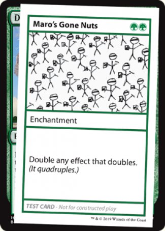 Maro's Gone Nuts (2021 Edition) [Mystery Booster Playtest Cards] | Shuffle n Cut Hobbies & Games