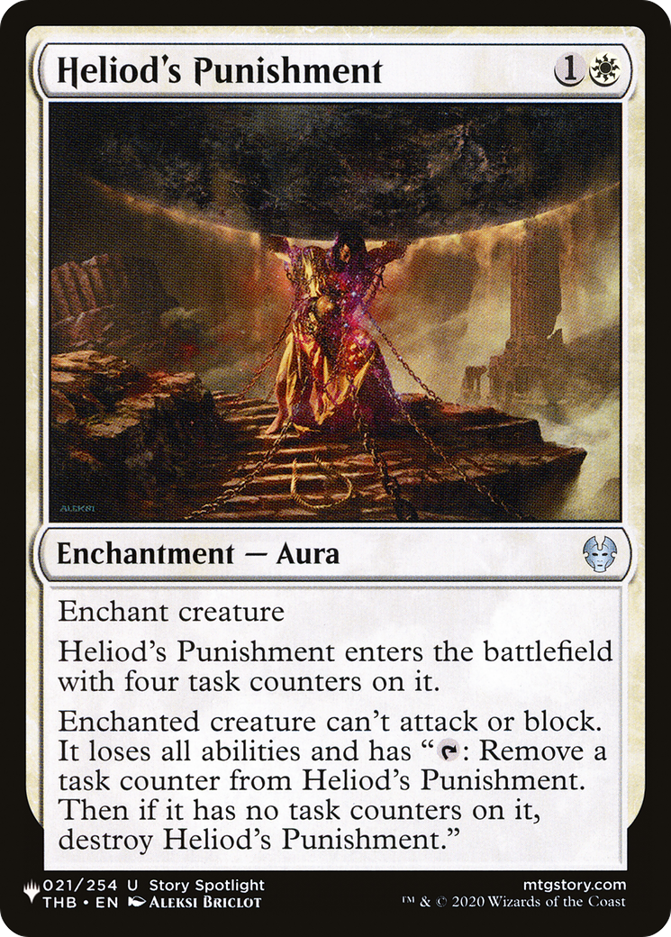 Heliod's Punishment [The List] | Shuffle n Cut Hobbies & Games