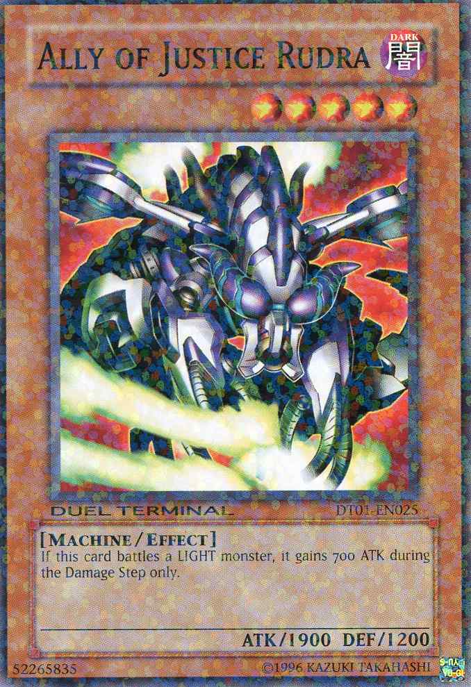 Ally of Justice Rudra [DT01-EN025] Common | Shuffle n Cut Hobbies & Games