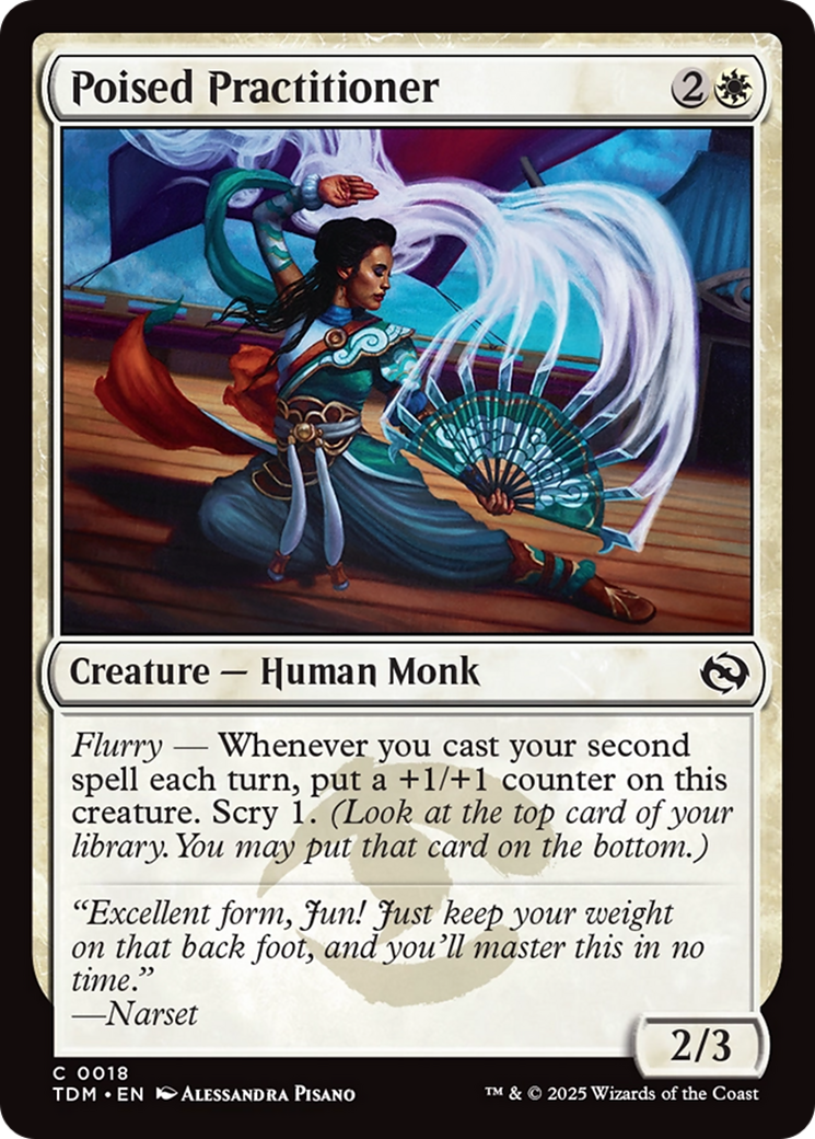 Poised Practitioner [Tarkir: Dragonstorm] | Shuffle n Cut Hobbies & Games