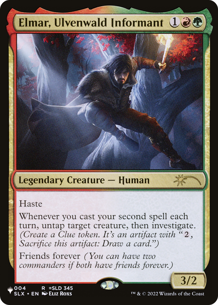Elmar, Ulvenwald Informant [The List] | Shuffle n Cut Hobbies & Games
