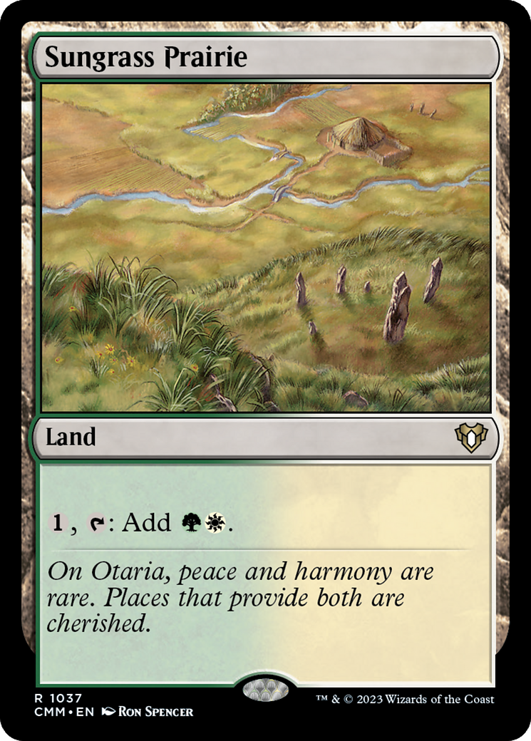 Sungrass Prairie [Commander Masters] | Shuffle n Cut Hobbies & Games