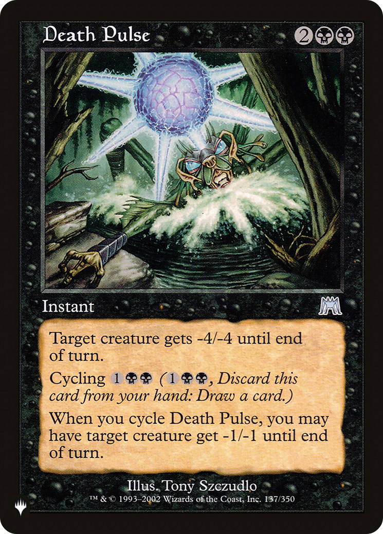 Death Pulse [The List] | Shuffle n Cut Hobbies & Games