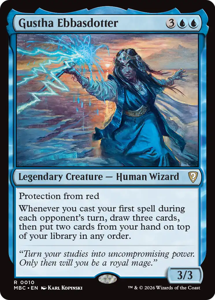 Gustha Ebbasdotter [Mystery Booster: Commander Edition] | Shuffle n Cut Hobbies & Games
