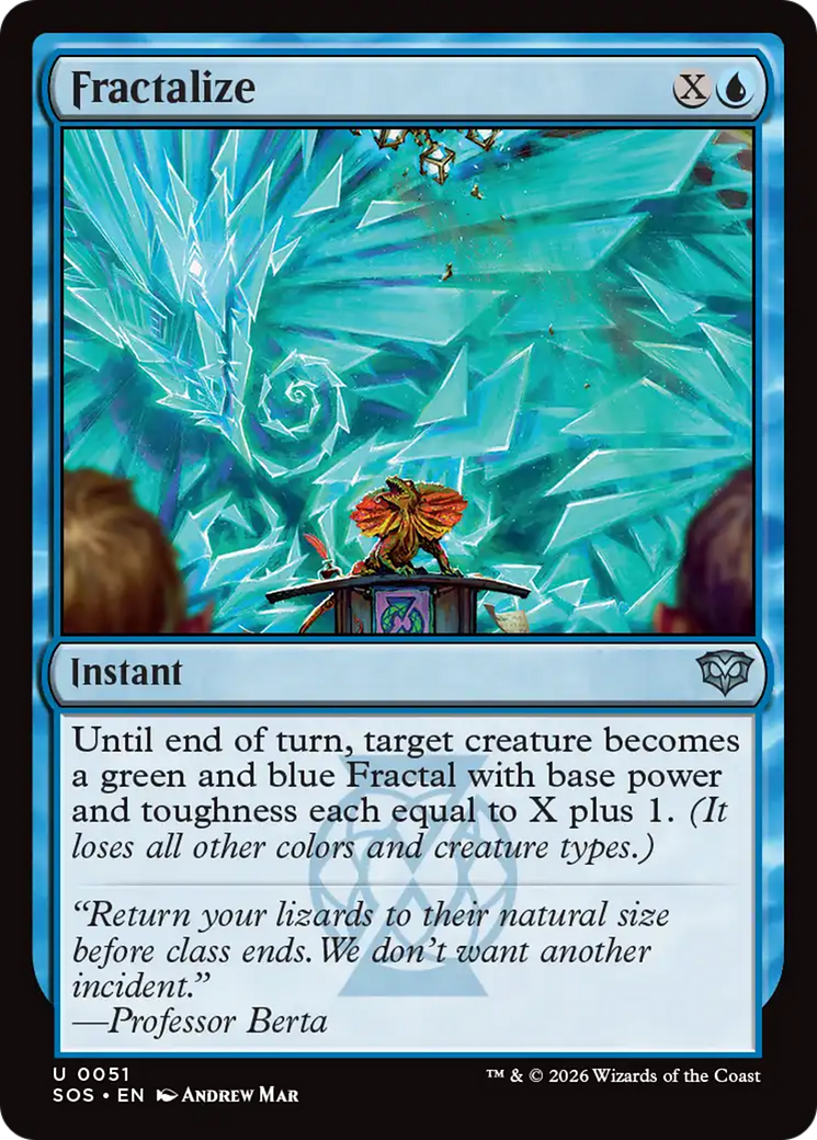 Fractalize [Secrets of Strixhaven] | Shuffle n Cut Hobbies & Games