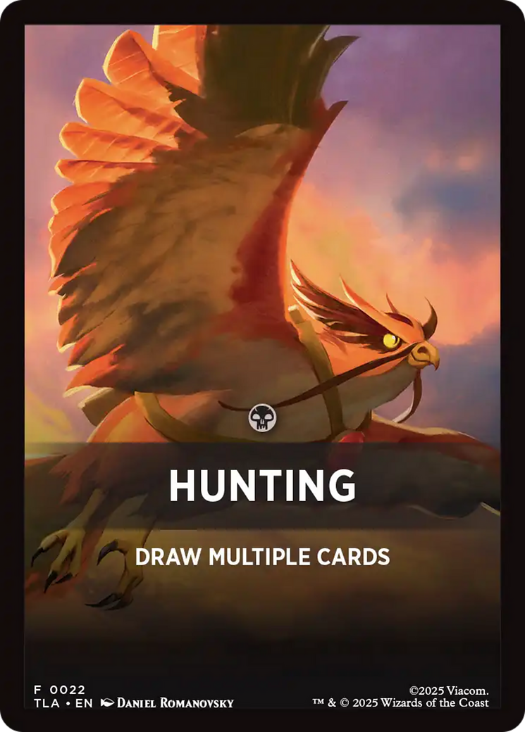 Hunting Theme Card [Avatar: The Last Airbender Tokens] | Shuffle n Cut Hobbies & Games