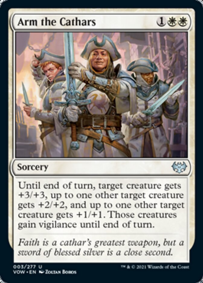 Arm the Cathars [Innistrad: Crimson Vow] | Shuffle n Cut Hobbies & Games