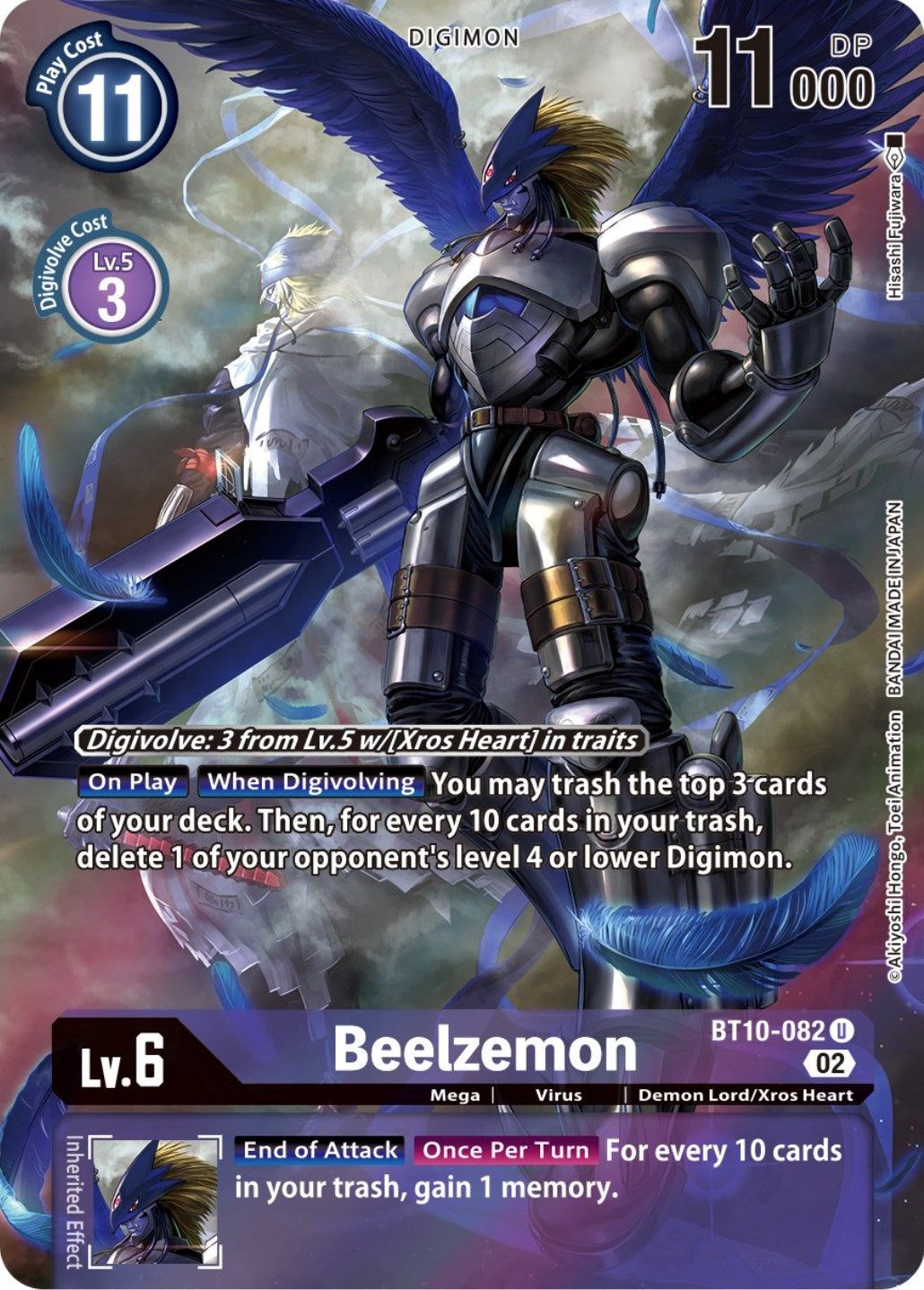 Beelzemon [BT10-082] (Alternate Art) [Xros Encounter] | Shuffle n Cut Hobbies & Games