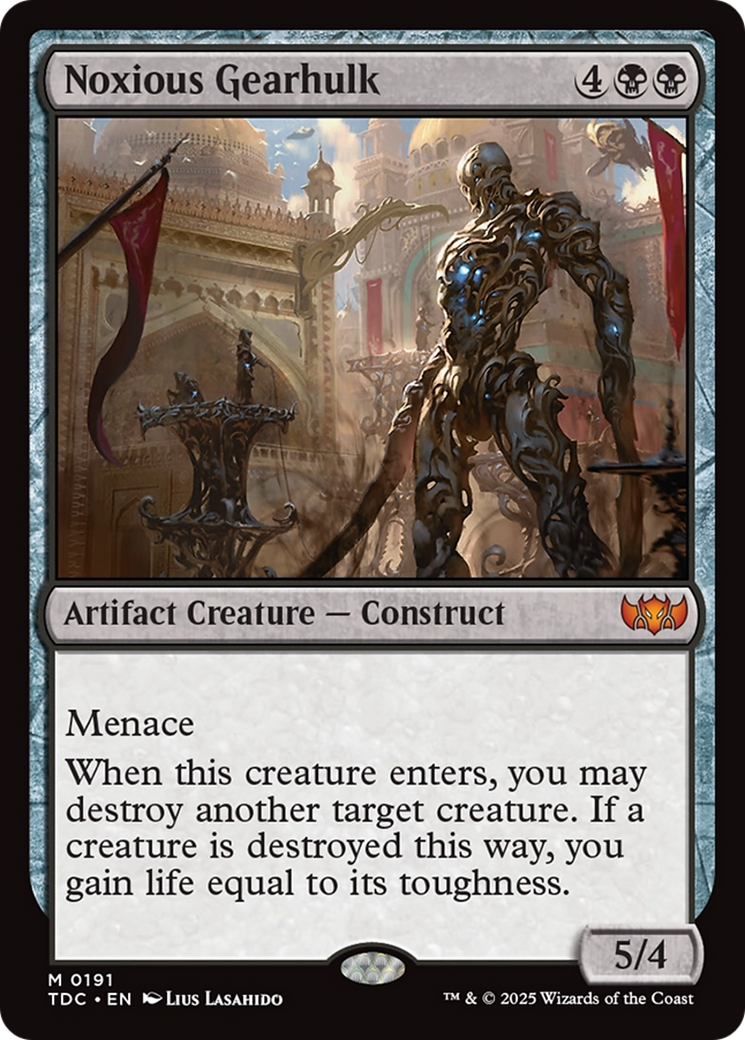 Noxious Gearhulk [Tarkir: Dragonstorm Commander] | Shuffle n Cut Hobbies & Games