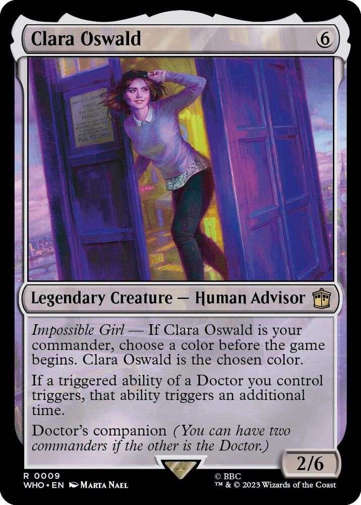 Clara Oswald [Doctor Who] | Shuffle n Cut Hobbies & Games