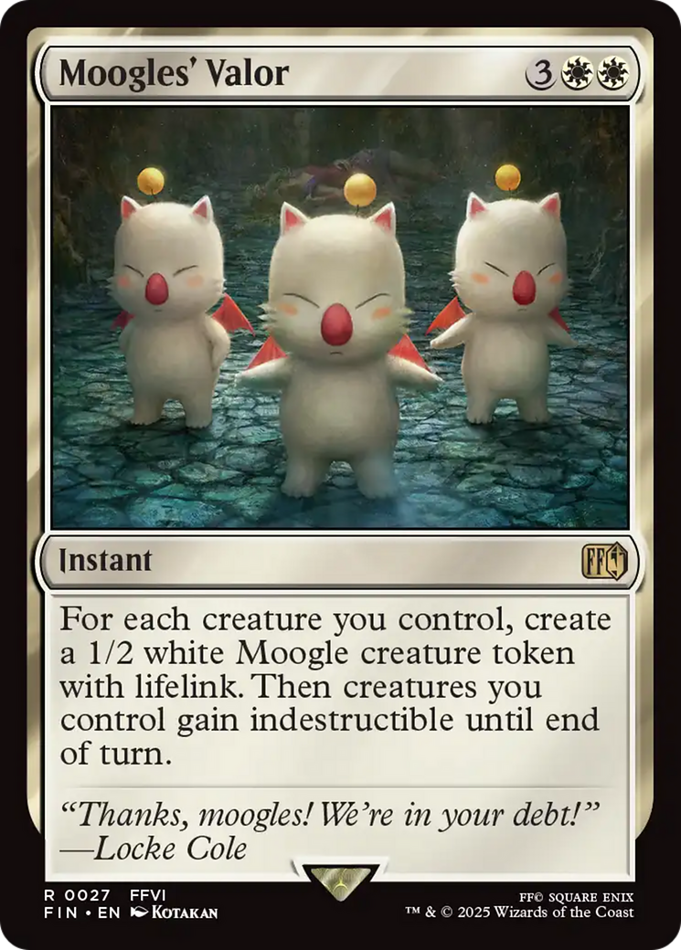 Moogles' Valor [FINAL FANTASY] | Shuffle n Cut Hobbies & Games