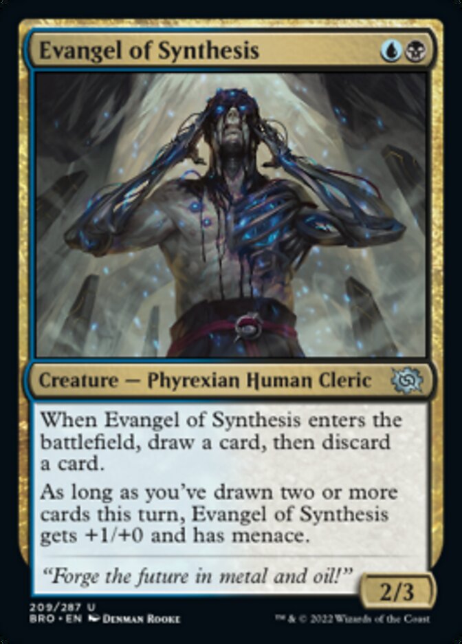 Evangel of Synthesis [The Brothers' War] | Shuffle n Cut Hobbies & Games