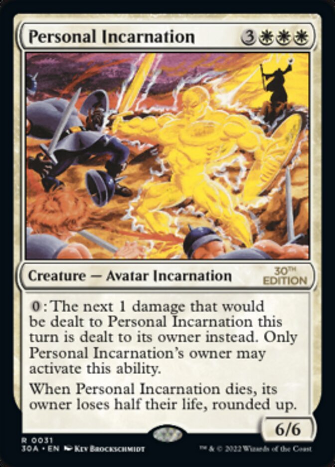 Personal Incarnation [30th Anniversary Edition] | Shuffle n Cut Hobbies & Games