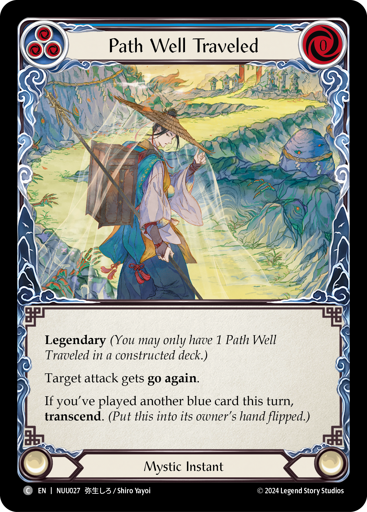 Path Well Traveled [NUU027] (Part the Mistveil Nuu Blitz Deck) | Shuffle n Cut Hobbies & Games