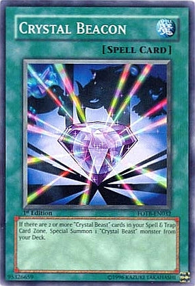 Crystal Beacon [FOTB-EN032] Common | Shuffle n Cut Hobbies & Games
