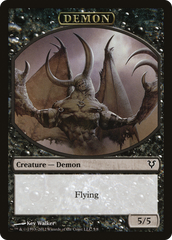 Angel // Demon Double-Sided Token [Avacyn Restored Tokens] | Shuffle n Cut Hobbies & Games