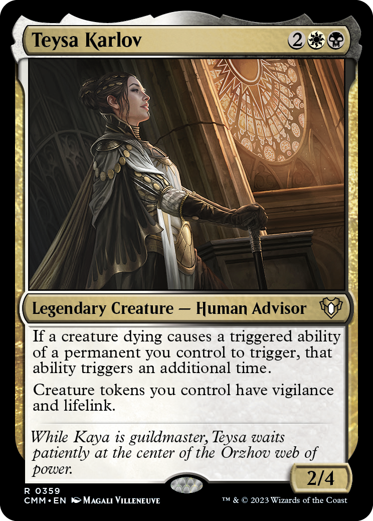 Teysa Karlov [Commander Masters] | Shuffle n Cut Hobbies & Games