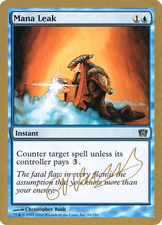 Mana Leak (Gabriel Nassif) [World Championship Decks 2004] | Shuffle n Cut Hobbies & Games