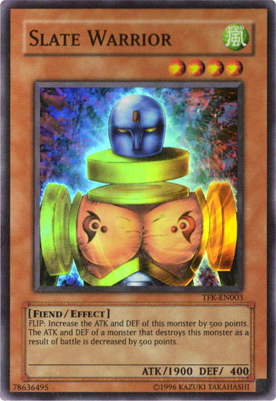 Slate Warrior [TFK-EN003] Super Rare | Shuffle n Cut Hobbies & Games
