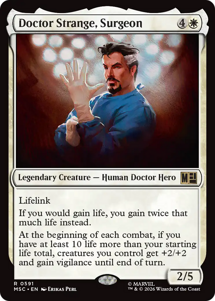 Doctor Strange, Surgeon [Marvel Super Heroes Commander] | Shuffle n Cut Hobbies & Games