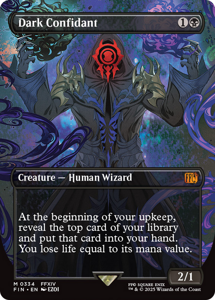 Dark Confidant (Borderless) [FINAL FANTASY] | Shuffle n Cut Hobbies & Games