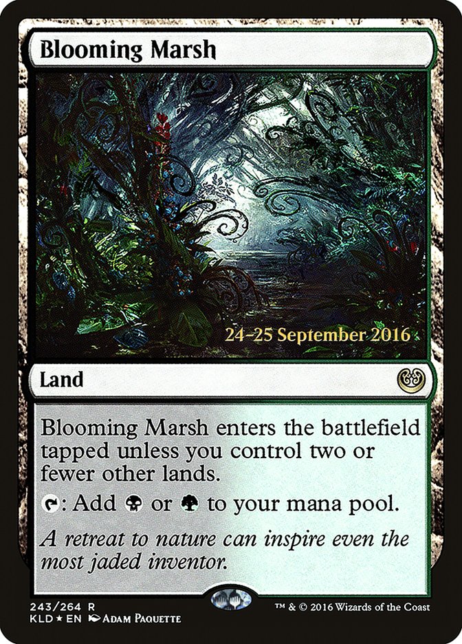 Blooming Marsh [Kaladesh Prerelease Promos] | Shuffle n Cut Hobbies & Games