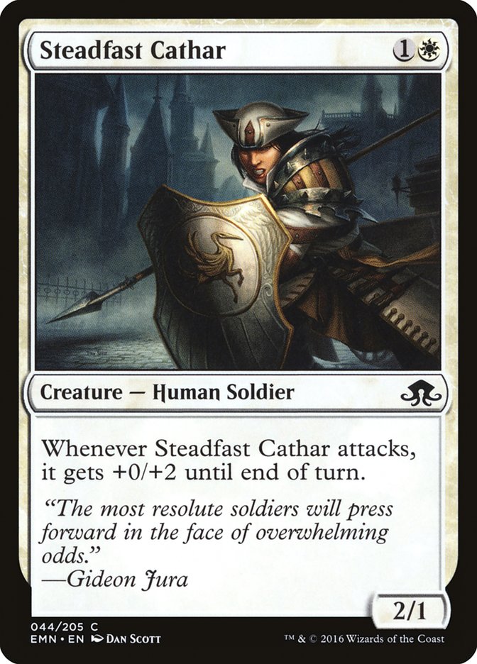 Steadfast Cathar [Eldritch Moon] | Shuffle n Cut Hobbies & Games