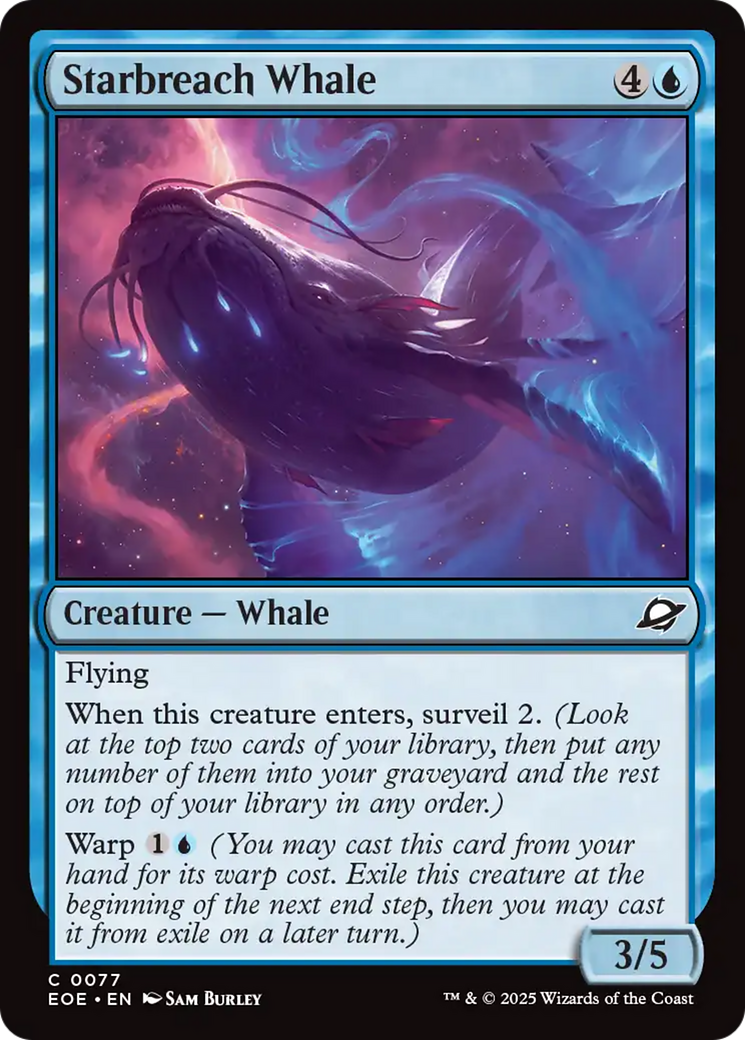 Starbreach Whale [Edge of Eternities] | Shuffle n Cut Hobbies & Games