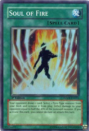 Soul of Fire [FOTB-EN031] Super Rare | Shuffle n Cut Hobbies & Games