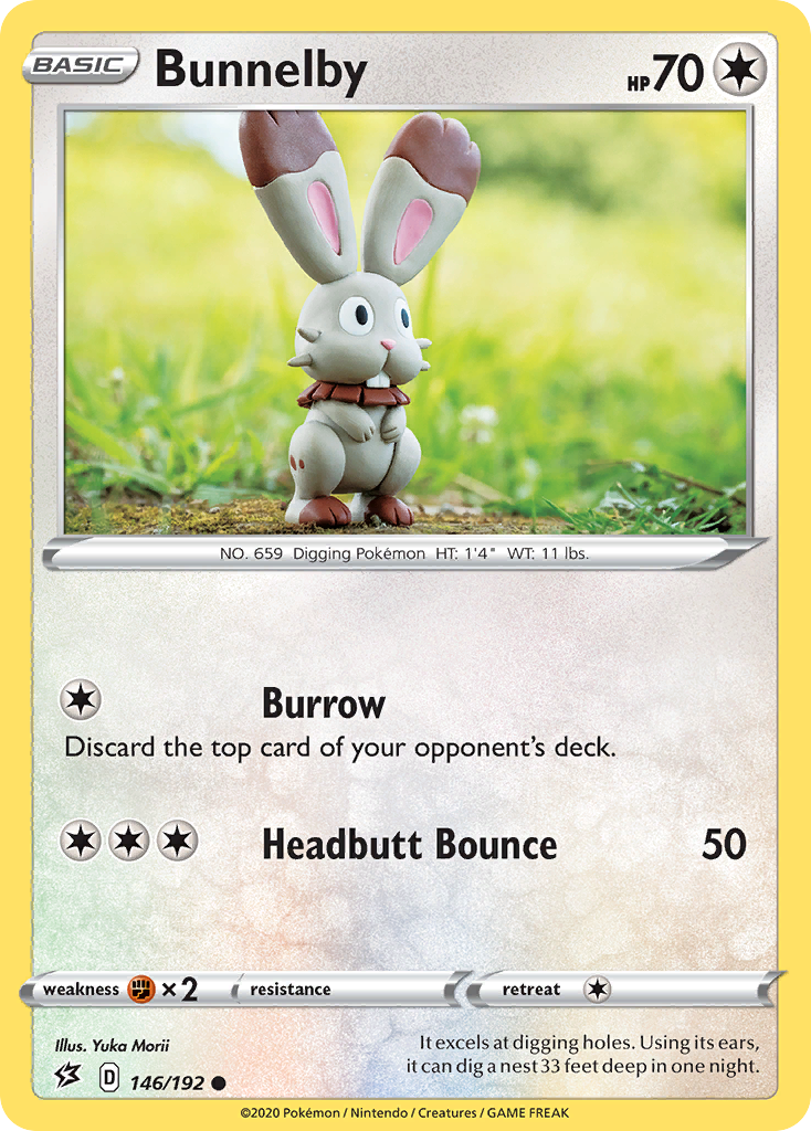 Bunnelby (146/192) [Sword & Shield: Rebel Clash] | Shuffle n Cut Hobbies & Games
