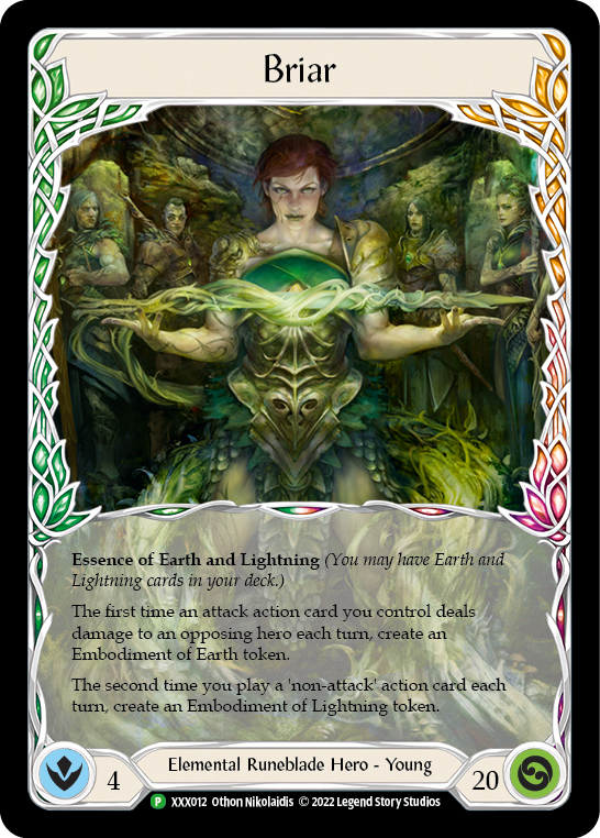 Briar // Briar, Warden of Thorns [XXX011/XXX012] (Promo) | Shuffle n Cut Hobbies & Games