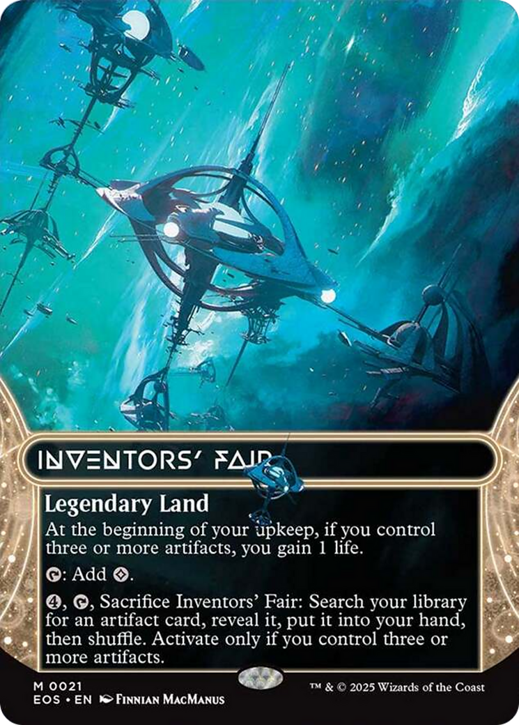 Inventors' Fair (0021) (Borderless) [Edge of Eternities: Stellar Sights] | Shuffle n Cut Hobbies & Games