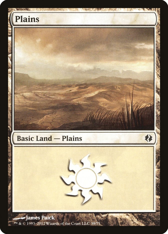Plains (39) [Duel Decks: Venser vs. Koth] | Shuffle n Cut Hobbies & Games