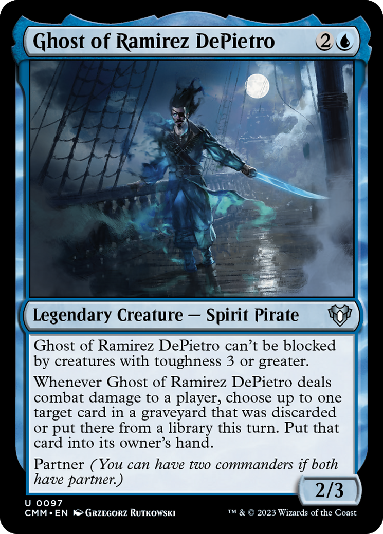 Ghost of Ramirez DePietro [Commander Masters] | Shuffle n Cut Hobbies & Games