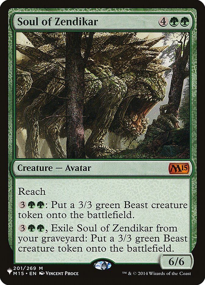 Soul of Zendikar [The List] | Shuffle n Cut Hobbies & Games